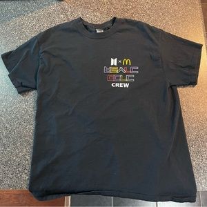 McDonalds BTS crew T-shirt